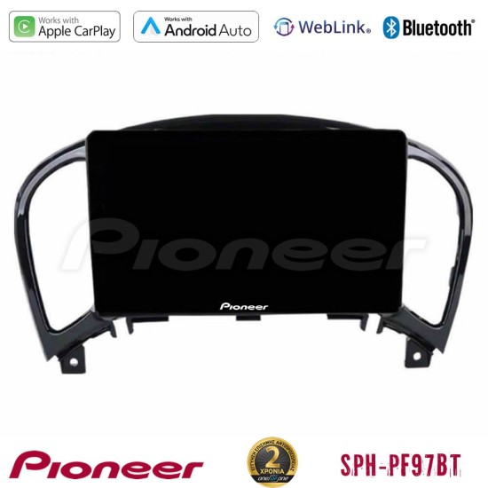 Pioneer SPH-PF97BT Series    Nissan Juke Multimedia Station 9" (Tablet Style) Με Carplay & Android Auto