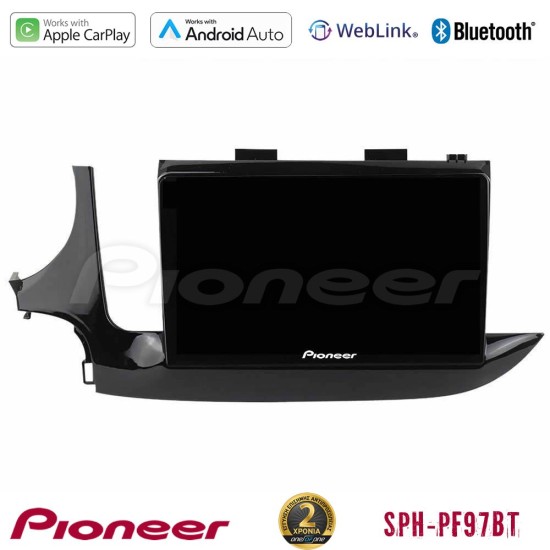 Pioneer SPH-PF97BT Series    Opel Mokka 2016-2020 Multimedia Station 9" (Tablet Style) Με Carplay & Android Auto