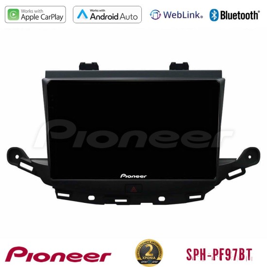 Pioneer SPH-PF97BT Series    Opel Astra K 2015-2019 Multimedia Station 9" (Tablet Style) Με Carplay & Android Auto