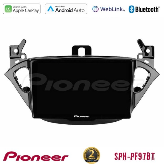 Pioneer SPH-PF97BT Series    Opel Corsa E/Adam Multimedia Station 9" (Tablet Style) Με Carplay & Android Auto