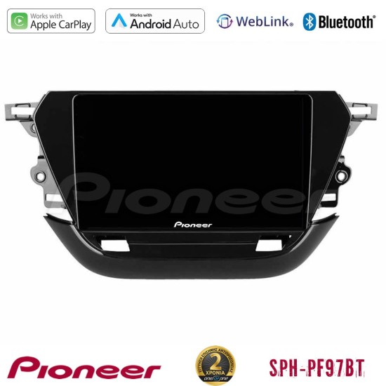 Pioneer SPH-PF97BT Series    Opel Corsa F 2019-2023 Multimedia Station 9" (Tablet Style) Με Carplay & Android Auto