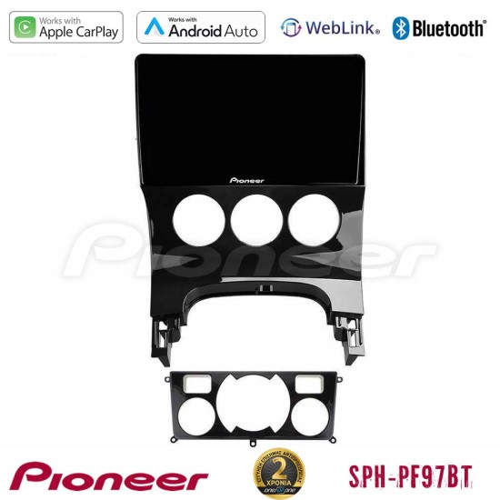 Pioneer SPH-PF97BT Series    Peugeot 3008 AUTO A/C Multimedia Station 9" (Tablet Style) Με Carplay & Android Auto