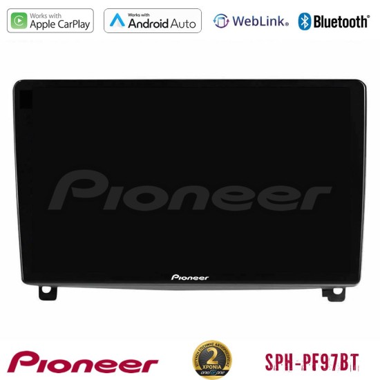 Pioneer SPH-PF97BT Series    Peugeot 407 Multimedia Station 9" (Tablet Style) Με Carplay & Android Auto