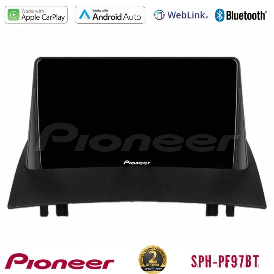 Pioneer SPH-PF97BT Series    Renault Megane 2 2002-2008 Multimedia Station 9" (Tablet Style) Με Carplay & Android Auto