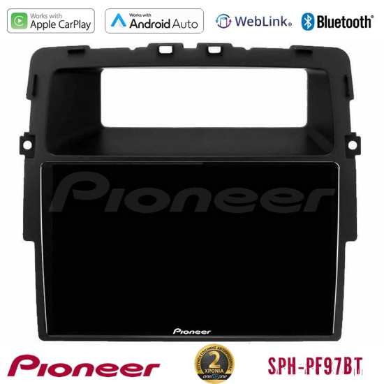 Pioneer SPH-PF97BT Series    Renault/Nissan/Opel Multimedia Station 9" (Tablet Style) Με Carplay & Android Auto