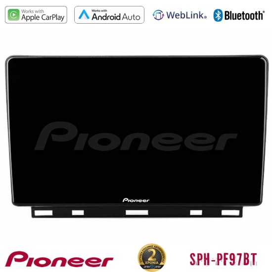 Pioneer SPH-PF97BT Series    Renault Clio 5 2020-2024 Multimedia Station 9" (Tablet Style) Με Carplay & Android Auto