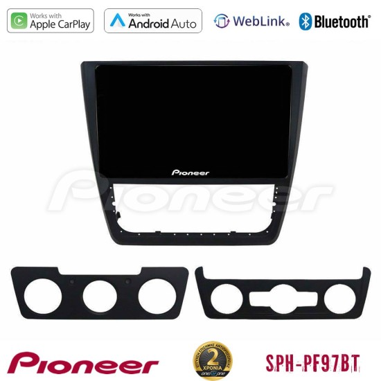 Pioneer SPH-PF97BT Series    Skoda Yeti 2009-> Multimedia Station 9" (Tablet Style) Με Carplay & Android Auto