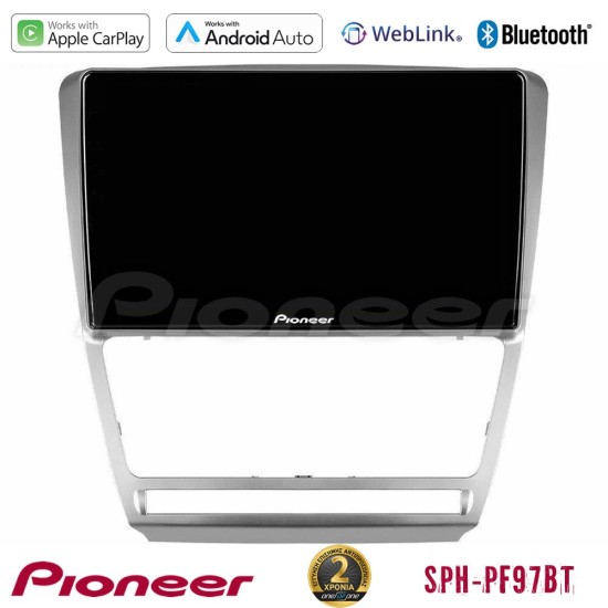 Pioneer SPH-PF97BT Series    Skoda Octavia 5 Multimedia Station 9" (Tablet Style) Με Carplay & Android Auto