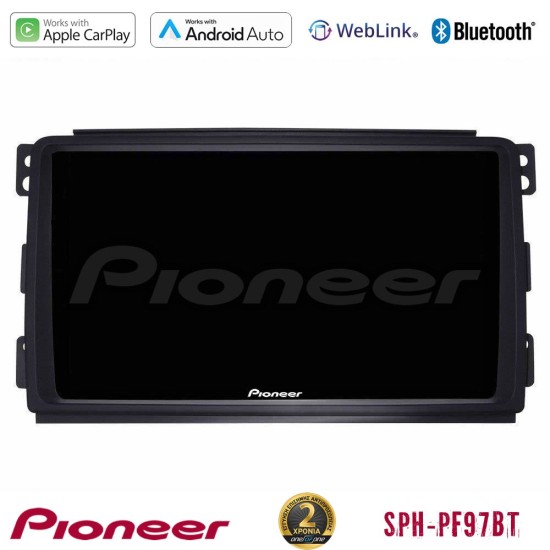 Pioneer SPH-PF97BT Series    Smart 451 Multimedia Station 9" (Tablet Style) Με Carplay & Android Auto