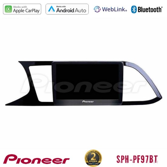 Pioneer SPH-PF97BT Series    Seat Leon 2013 – 2019 Multimedia Station 9" (Tablet Style) Με Carplay & Android Auto