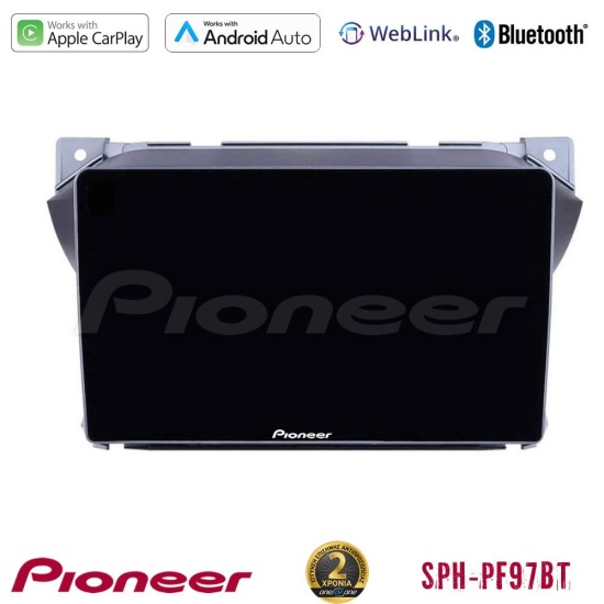 Pioneer SPH-PF97BT Series Suzuki Alto & Nissan Pixo    Multimedia Station 9" (Tablet Style) Με Carplay & Android Auto