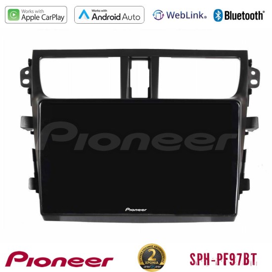 Pioneer SPH-PF97BT Series Suzuki Celerio 2014-2020    Multimedia Station 9" (Tablet Style) Με Carplay & Android Auto