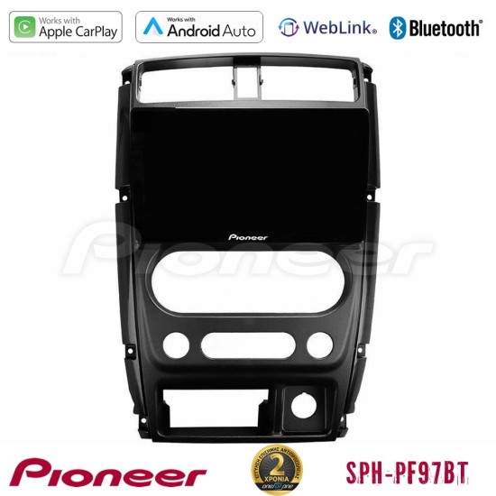 Pioneer SPH-PF97BT Series    Suzuki Jimny 2007-2017 Multimedia Station 9" (Tablet Style) Με Carplay & Android Auto