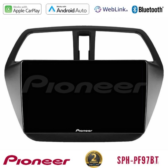 Pioneer SPH-PF97BT Series    Suzuki SX4 S-Cross Multimedia Station 9" (Tablet Style) Με Carplay & Android Auto