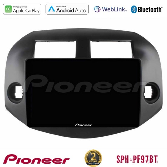 Pioneer SPH-PF97BT Series    Toyota Rav4 2006-2012 Multimedia Station 9" (Tablet Style) Με Carplay & Android Auto