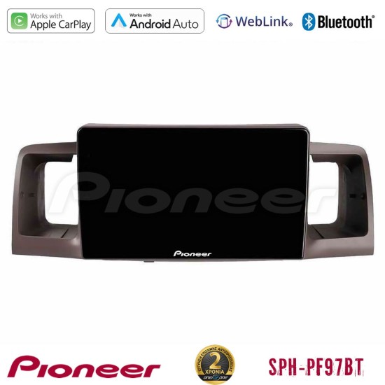 Pioneer SPH-PF97BT Series    Toyota Corolla 2002-2006 Multimedia Station 9" (Tablet Style) Με Carplay & Android Auto