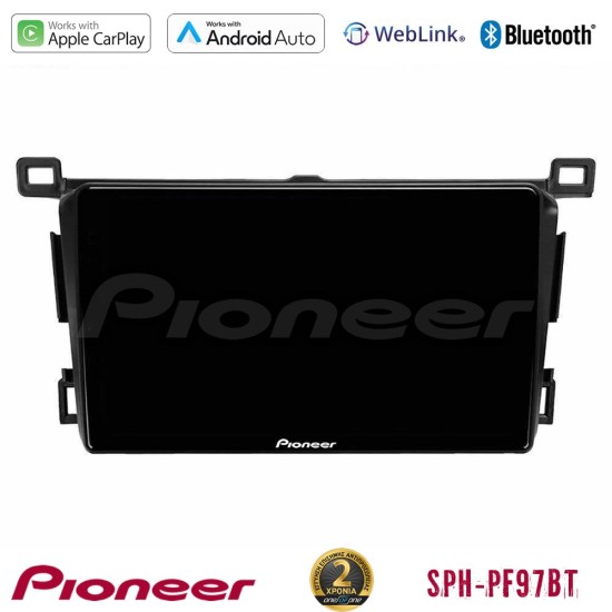 Pioneer SPH-PF97BT Series    Toyota RAV4 2013-2018 Multimedia Station 9" (Tablet Style) Με Carplay & Android Auto