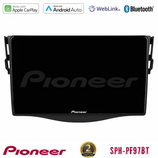 Pioneer SPH-PF97BT Series    Toyota RAV4 Multimedia Station 9" (Tablet Style) Με Carplay & Android Auto