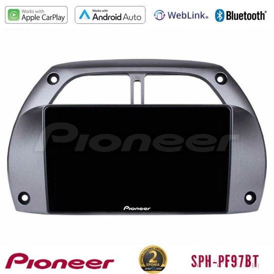 Pioneer SPH-PF97BT Series    Toyota RAV4 2001 - 2006 Multimedia Station 9" (Tablet Style) Με Carplay & Android Auto