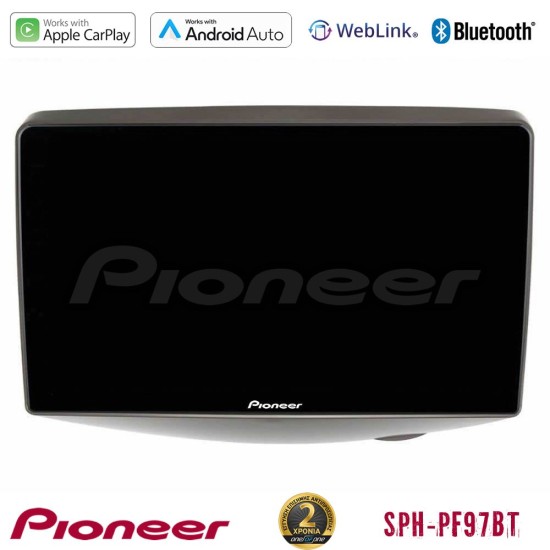 Pioneer SPH-PF97BT Series    Toyota Yaris 1999 - 2006 Multimedia Station 9" (Tablet Style) Με Carplay & Android Auto