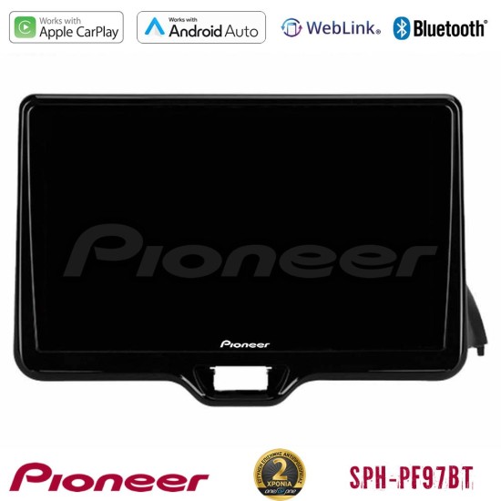 Pioneer SPH-PF97BT Series    Toyota Yaris 2020-> Multimedia Station 9" (Tablet Style) Με Carplay & Android Auto