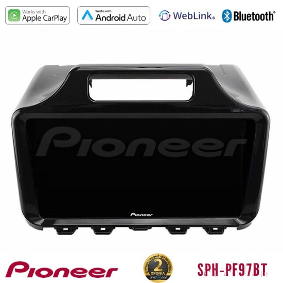 Pioneer SPH-PF97BT Series Toyota iQ 2008 – 2015    Multimedia Station 9" (Tablet Style) Με Carplay & Android Auto