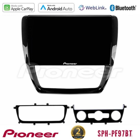 Pioneer SPH-PF97BT Series    VW Jetta Multimedia Station 9" (Tablet Style) Με Carplay & Android Auto