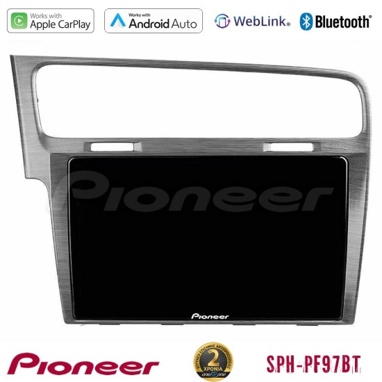 Pioneer SPH-PF97BT Series    VW GOLF 7 Multimedia Station 9" (Tablet Style) Με Carplay & Android Auto