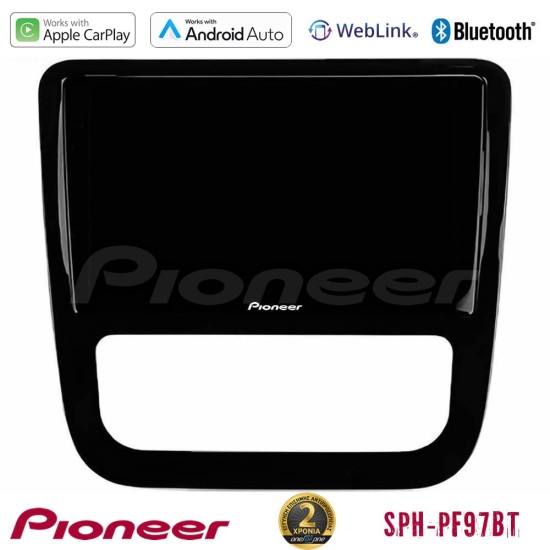 Pioneer SPH-PF97BT Series    VW Scirocco 2008-2014 Multimedia Station 9" (Tablet Style) (μαύρο γυαλιστερό) Με Carplay & Android Auto