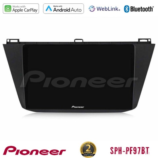 Pioneer SPH-PF97BT Series Vw Tiguan 2016-2022    Multimedia Station 10" (Tablet Style) Με Carplay & Android Auto