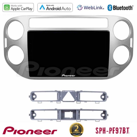 Pioneer SPH-PF97BT Series    VW Tiguan Multimedia Station 9" (Tablet Style) Με Carplay & Android Auto