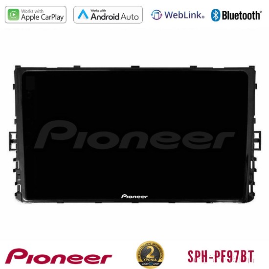 Pioneer SPH-PF97BT Series    VW MQB 2017-> Multimedia Station 9" (Tablet Style) Με Carplay & Android Auto