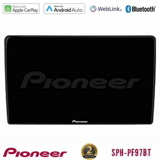 Pioneer SPH-PF97BT Series    Ford Transit Custom 2019-2024 Multimedia Station 9" (Tablet Style) Με Carplay & Android Auto