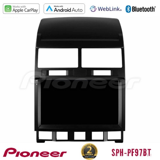 Pioneer SPH-PF97BT Series    VW Touareg 2002 – 2010 Multimedia Station 9" (Tablet Style) Με Carplay & Android Auto