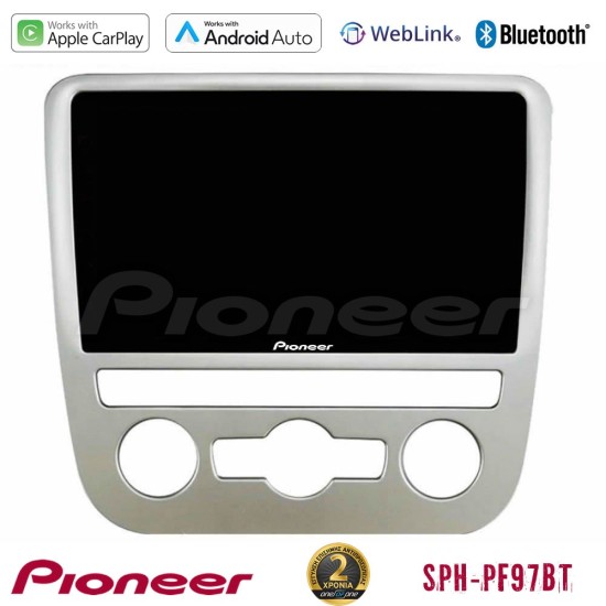 Pioneer SPH-PF97BT Series    VW Scirocco 2008 – 2014 Multimedia Station 9" (Tablet Style) Με Carplay & Android Auto