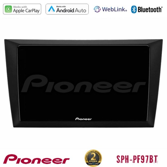 Pioneer SPH-PF97BT Series    Vw Golf 6 Multimedia Station 9" (Tablet Style) Με Carplay & Android Auto