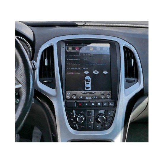Bizzar Tesla Series 8Core Android13 4+64GB Opel Astra J 2010-2014 Navigation Multimedia Tablet 9.7"