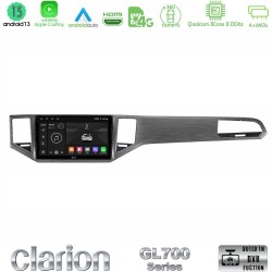Clarion GL700 Series 8Core Android13 4+64GB VW Sportsvan 2014-2020 Navigation Multimedia Tablet 10" (Silver/Grey Color) Με Carplay & Android Auto