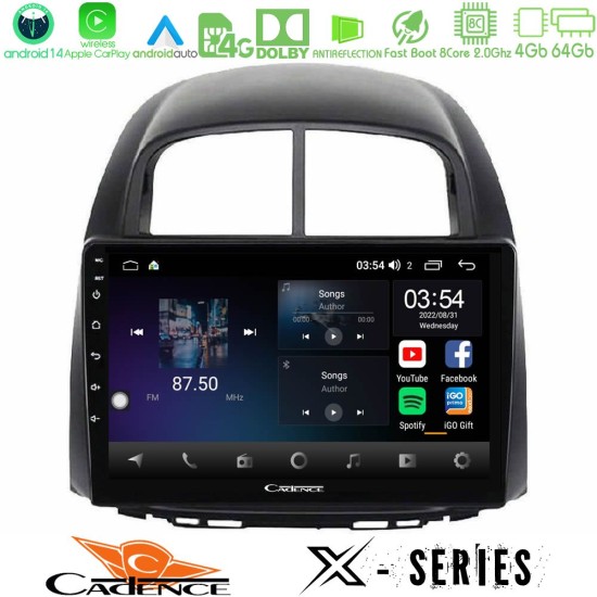 Cadence X Series Daihatsu Sirion/Subaru Justy 8core Android 14 4+64GB Navigation Multimedia Tablet 10" Cadence X Series Daihatsu Sirion/Subaru Justy 8core Android 14 4+64GB Navigation Multimedia Tablet 10"