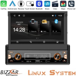 Bizzar 1DIN Deck Multimedia Deckless 7" με Carplay/AndroidAuto CA-80CPW Bizzar 1DIN Deck Multimedia Deckless 7" με Carplay/AndroidAuto CA-80CPW