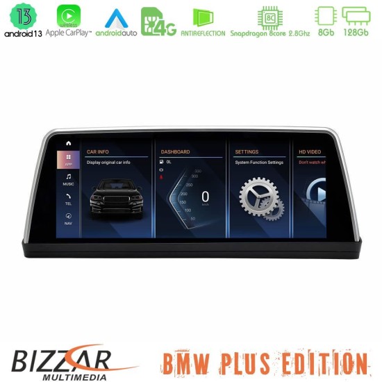 BMW 3er E90 CIC Android13 8Core (6+128GB) Navigation Multimedia 10.25" POP-UP Style HD Screen