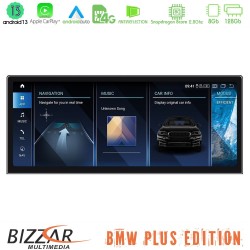 Bizzar Plus Edition BMW i3 2018-> Android13 8Core (8+128GB) Navigation Multimedia 12.3" Slim HD Anti-reflection