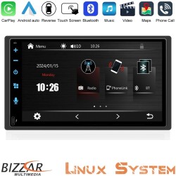 Bizzar 2DIN Deck Multimedia Deckless 6.9" με Carplay/AndroidAuto CA-61BTC Bizzar 2DIN Deck Multimedia Deckless 6.9" με Carplay/AndroidAuto CA-61BTC