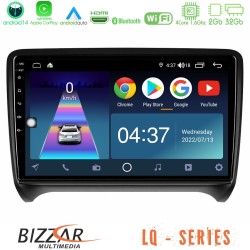 Bizzar LQ Series 4Core Android14 2+32GB Audi TT B7 Navigation Multimedia Tablet 9" Με Carplay & Android Auto Bizzar LQ Series 4Core Android14 2+32GB Audi TT B7 Navigation Multimedia Tablet 9" Με Carplay & Android Auto