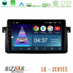 Bizzar LQ Series 4Core Android14 2+32GB BMW E46 Navigation Multimedia Tablet 9" Με Carplay & Android Auto Bizzar LQ Series 4Core Android14 2+32GB BMW E46 Navigation Multimedia Tablet 9" Με Carplay & Android Auto