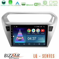 Bizzar LQ Series 4Core Android14 2+32GB Citroën C-Elysée / Peugeot 301 Navigation Multimedia Tablet 9" Με Carplay & Android Auto Bizzar LQ Series 4Core Android14 2+32GB Citroën C-Elysée / Peugeot 301 Navigation Multimedia Tablet 9" Με Carplay & Android Auto