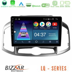 Bizzar LQ Series 4Core Android14 2+32GB Chevrolet Captiva 2012-2016 Navigation Multimedia Tablet 9" Με Carplay & Android Auto Bizzar LQ Series 4Core Android14 2+32GB Chevrolet Captiva 2012-2016 Navigation Multimedia Tablet 9" Με Carplay & Android Auto