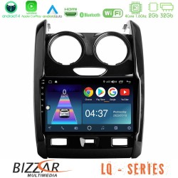 Bizzar LQ Series 4Core Android14 2+32GB Dacia Duster 2014-2018 Navigation Multimedia Tablet 9" Με Carplay & Android Auto Bizzar LQ Series 4Core Android14 2+32GB Dacia Duster 2014-2018 Navigation Multimedia Tablet 9" Με Carplay & Android Auto