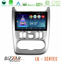Bizzar LQ Series 4Core Android14 2+32GB Dacia Duster/Sandero/Logan Navigation Multimedia Tablet 9" Με Carplay & Android Auto Bizzar LQ Series 4Core Android14 2+32GB Dacia Duster/Sandero/Logan Navigation Multimedia Tablet 9" Με Carplay & Android Auto