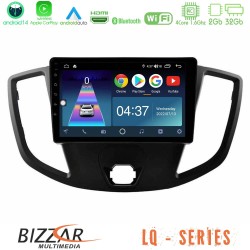 Bizzar LQ Series 4Core Android14 2+32GB Ford Transit 2014-> Navigation Multimedia Tablet 9" Με Carplay & Android Auto